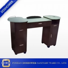 China nail salon table supplier with cheap nail table on sale of nail manicure table manufacturer china manufacturer