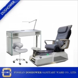 China nail shop pedicure chair salon with chair manicure pedicure of acrylic powder pedicure spa chairs for sale wholesales price manufacturer