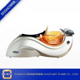 中国 ネイル供給中国ペディキュアベース卸売ネイルベース卸売のホワイトグラスファイバースパペディキュア浴槽DS-T11 メーカー