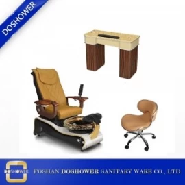 China nail table supplier china with spa pedicure chair supplier of complete nail salon furniture supplier china DS-W21 SET manufacturer