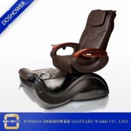 China nieuwe chocolade draagbare pedicure spa stoel nagel salon stoel pedicure met pedicure basis fabriek china DS-S17B fabrikant