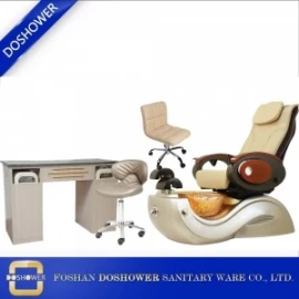 China newest black pedicure chair spa foot with spa equipment hot sale massage of salon  whirlpool pedicure chair manufacturer