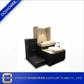 China pedicure chair accessories nails spa with pedicure chair black and gold for 	spa pedicure  chairs manufacturer