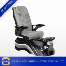 China cadeira de pedicure china preto e cinza cadeira de pedicure fornecedor de cadeira de pedicure sem tubo DS-W2013 fabricante