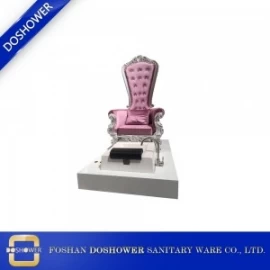 Cina poltrona pedicure massaggio spa piedi con sedia pedicure senza tubo per trono e sedia pedicure regina produttore