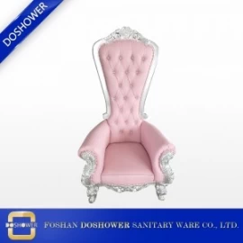 Chine chaise de pédicure luxe haut dossier trône chaise trône chaise de pédicure en gros chine DS-Trône A fabricant