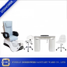 China pedicure chairs luxury with black and gold pedicure chair  for pedicure chair accessories nails spa manufacturer