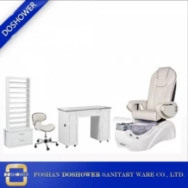 China pedicure chairs remote control with massage pedicure chair foot spa supplier for foot spa salon pedicure chair base manufacturer