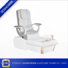 China pedicure massage chair with luxury white pedicure chairs for China pedicure chair factory manufacturer