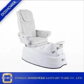 Cina Spa Fabbrica per pedicure con sedie per pedicure Spa di lusso per pacchetto sedia per pedicure bianca produttore
