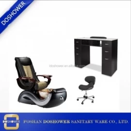 China styling pedicure chair with black double pedicure chair for luxury spa pedicure chairs DS-S17 manufacturer