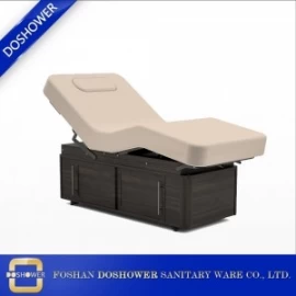 China table massage bed with wooden massage bed for China spa massage bed factory manufacturer