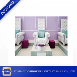 China cadeira de pedicure trono com princesa trono cadeira spa de cadeira de trono de rainha fabricante