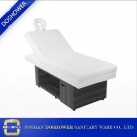 China Weiß Massagebett elektrisch mit Tischmassagebett zum Verkauf für SPA Massage Bett Lieferant Hersteller
