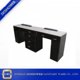 China wholesale antique marble manicure table station vintage nail table manufacturer DS-W19121 manufacturer