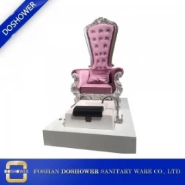 porcelana silla de pedicura rey trono al por mayor de alta calidad barato silla de trono rey silla de pedicura fabricante DS-Queen D fabricante