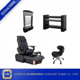 Chine chaise de pédicure en gros avec table de manucure set chine spa fournisseur de chaise de pédicure DS-W1900 SET fabricant