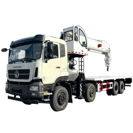 ประเทศจีน รถบรรทุก Dongfeng 25 ตันพร้อมเครน ผู้ผลิต