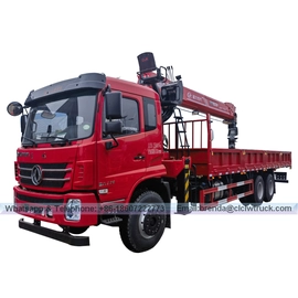 Tsina Dongfeng 12 tonong trak na may kreyn Manufacturer