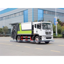 الصين شاحنة ضغط النفايات 4x2 Dongfeng 10 CBM، مورد شاحنة القمامة في الصين الصانع