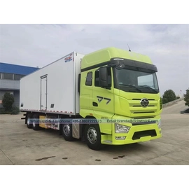 中国 9.6米FAW JIEFANG J7自动变速器冷藏卡车直接销售货车食品冷藏式卡车冷藏箱冷藏箱卡车 制造商