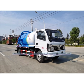 Китай Китай Лучшие транспортные средства для очистки сточных вод 5000L 6 CBM Tanker Mobile Signation Truck производителя