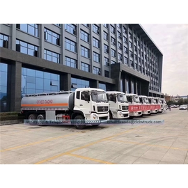 Tsina Dongfeng 25000 litro Fuel Bowser Oil Tanker Truck Manufacturer