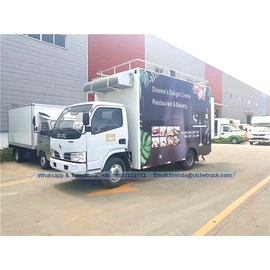 Chine Dongfeng marque/main droite/camion de nourriture mobile à vendre fabricant