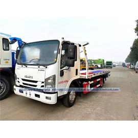 Tsina Hot Sale Japanese Isuzu 5ton na nagdadala ng Kapasidad ng Tow Truck Supplier Sale, Japan 4x2 Murang Tow Truck For Sale Manufacturer