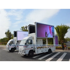 Китай Мобильный светодиодный грузовик Isuzu 600p P4-P10 с экраном SMD производителя
