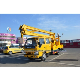 الصين مورد الشاحنة Isuzu China ، شركة Isuzu عالية الارتفاع Truck China ، على ارتفاع 16 مترًا شاحنة عمل شاحنة صينية عالية على ارتفاع 16 مترًا الصانع