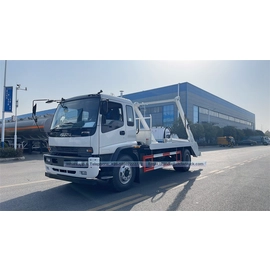 الصين العلامة التجارية اليابانية ISUZU FTR 10CBM Art Urban Swing Arm Truck 10TONS TRARCH PRIC الصانع