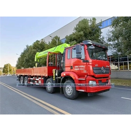Tsina Shacman 10-16 ton knuckle natitiklop na trak na may crane Manufacturer