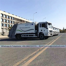 China Shacman 14 CBM Compactor Garbage Truck fabricante