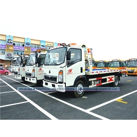 Tsina Sinotruk Howo 4ton Wrecker Truck Supplier China, Howo 4x2 Wrecker Tow Truck For Sale Manufacturer
