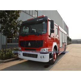 الصين Sinotruk Howo Fire Truck 8000 Liters ، Howo 4x2 Fire Truck Manufaction China ، Fire Truck Superior China الصانع
