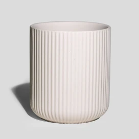 Китай 10 унций гофрированных розовых глиняных банок Пустые контейнеры для домашних ароматов производителя