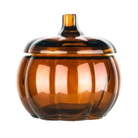 الصين الجرار الزجاجية الإبداعية على شكل اليقطين بأسعار الجملة المنخفضة الصانع