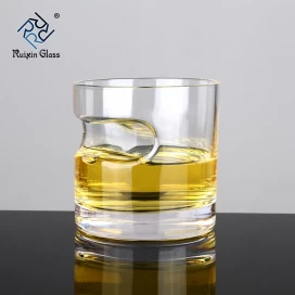 Китай Handmade 12oz Whiskey Glass Cup Lead Free Clear Crystal Cigar Whiskey Glass производителя