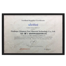 Cina Certificato fornitore verificato Alibaba produttore