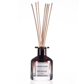 Cina Fabbrica di bottiglie per diffusore in vetro spray rotondo produttore