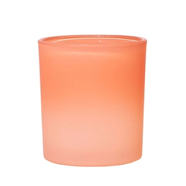Cina Tarocco Orange 8oz Gradient Coloured Empty Candle Glass Produttore produttore