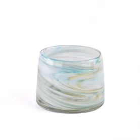 porcelana Tarros de velas de vidrio de diseño exclusivo personalizados de 12 oz para mayoristas fabricante