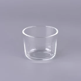 China 150ml empty clear glass candle jar wholesale manufacturer