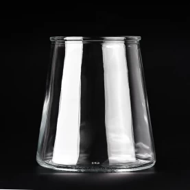 China Large capacity glass candle container wholesale manufacturer