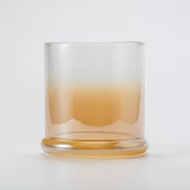 China High quality glass vessel glass candle holder manufacturer