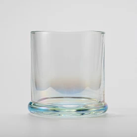 China Luxury clear glass jar scented candle glass container manufacturer