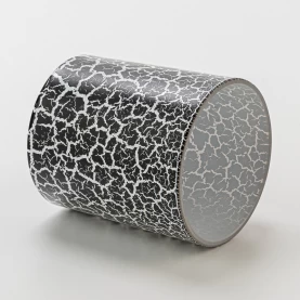 China Wholesale crack effect scented candle glass container manufacturer