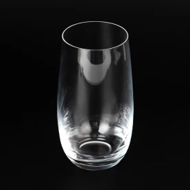China Elegant Custom Color Clear Glass Vase Candle Jar Wholesaling manufacturer