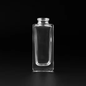 China Premium Rectangle Shape 14ml Glass Aroma Bottle for Perfume Packaging manufacturer